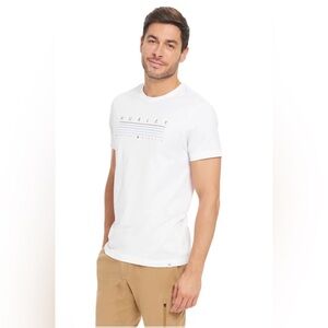 Hurley Men’s White Graphic Crew Neck Short Sleeve Tee Shirt Sz. Medium NWT